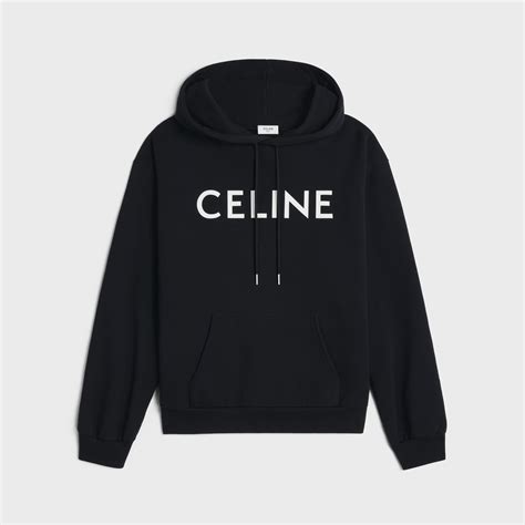 celine hoodie on sale|celine hoodie black and white.